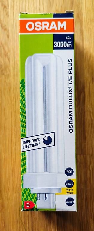 Lampade: OSRAM DULUX T/E PLUS 42W/830 Warmweiss Neu – Usato da Wängi venduto da jav_h2yq 1