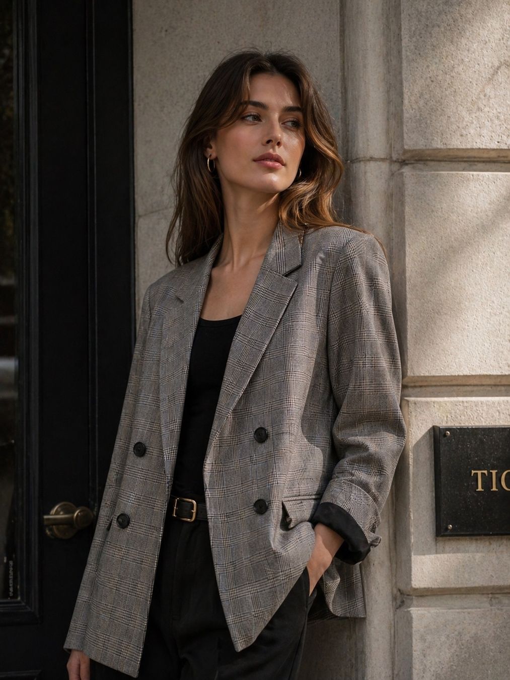 H&M Completi: Trendiger Blazer im Karomuster, Grösse M – Nuovo (secondo la descrizione) da Luzern venduto da Sommer_26