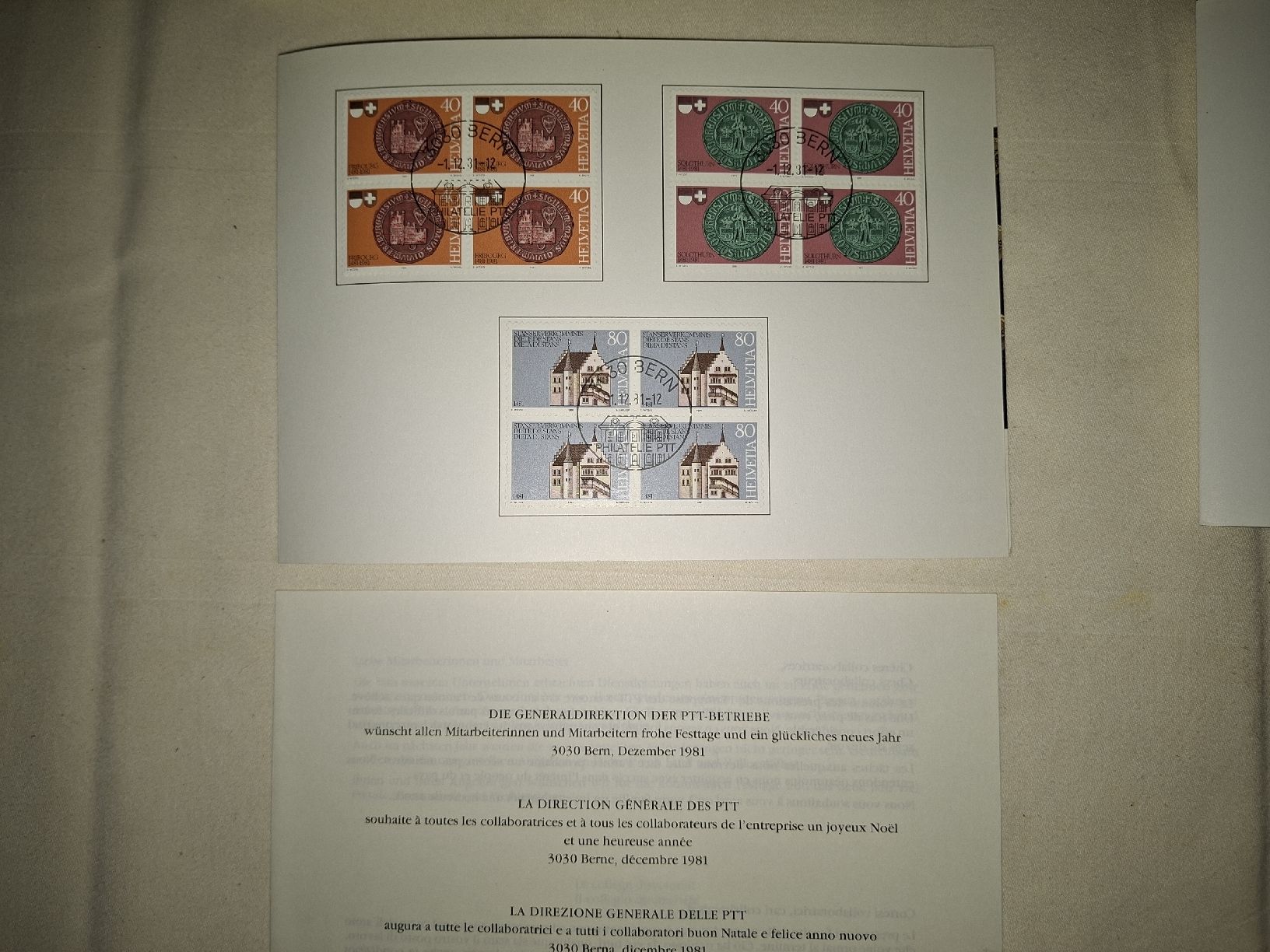 Alle Briefmarken: Lot Schweizer PTT Briefmarken & Ansichtskarten – Gebraucht aus Masein von vin_5yx5 6