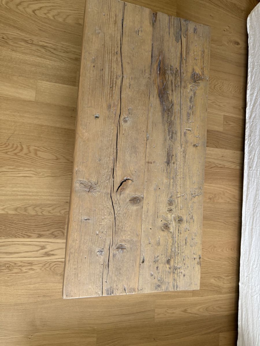 Tavoli: Rustic reclaimed Wood Side Table - Unique Style – Nuovo (secondo la descrizione) da Adliswil venduto da dai_yr5z 3