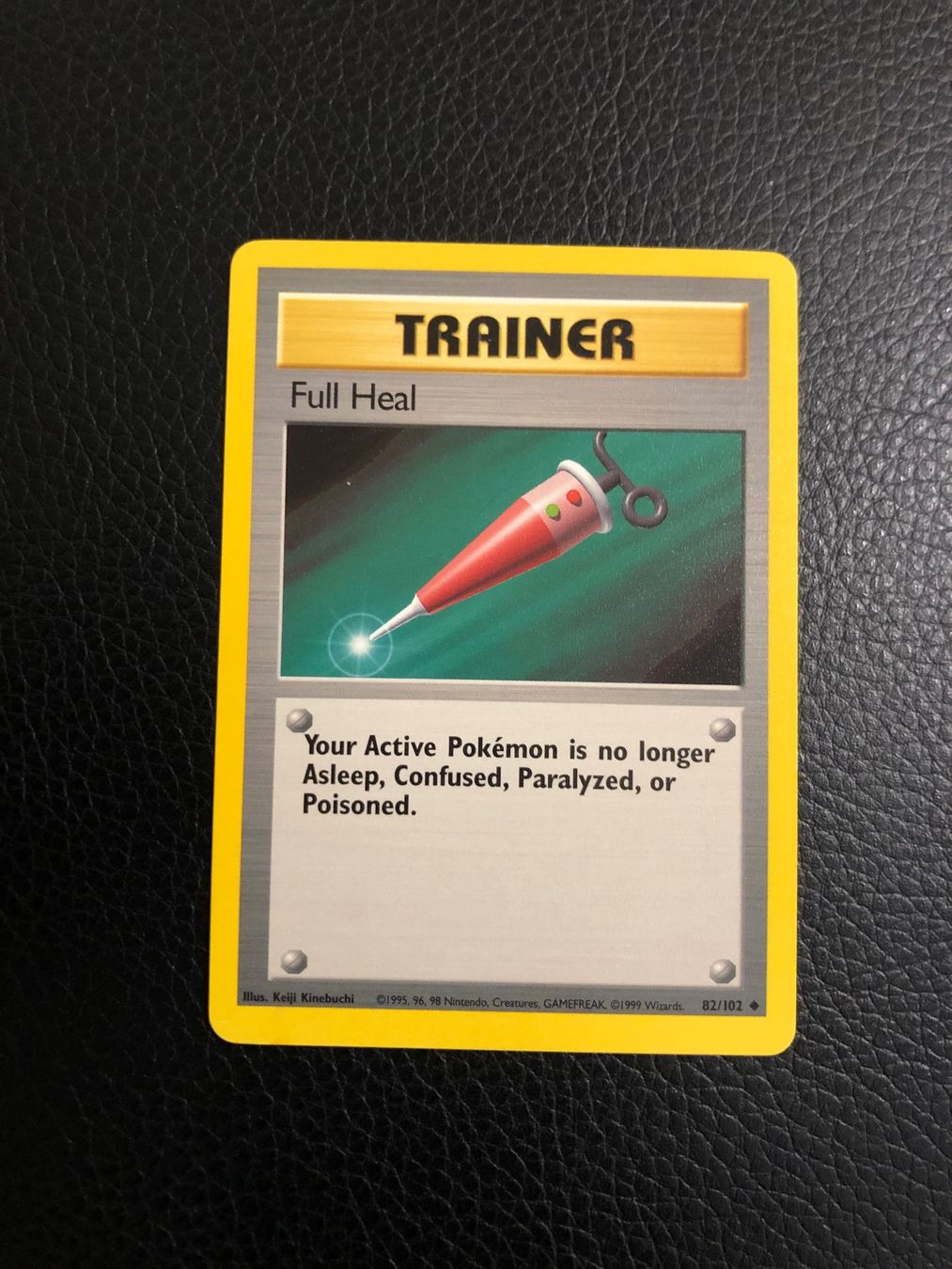 Pokémon Carte collezionabili: Base Set Full Heal 82/102 NM Ab 1 – Usato da Paradiso venduto da Pkmn10