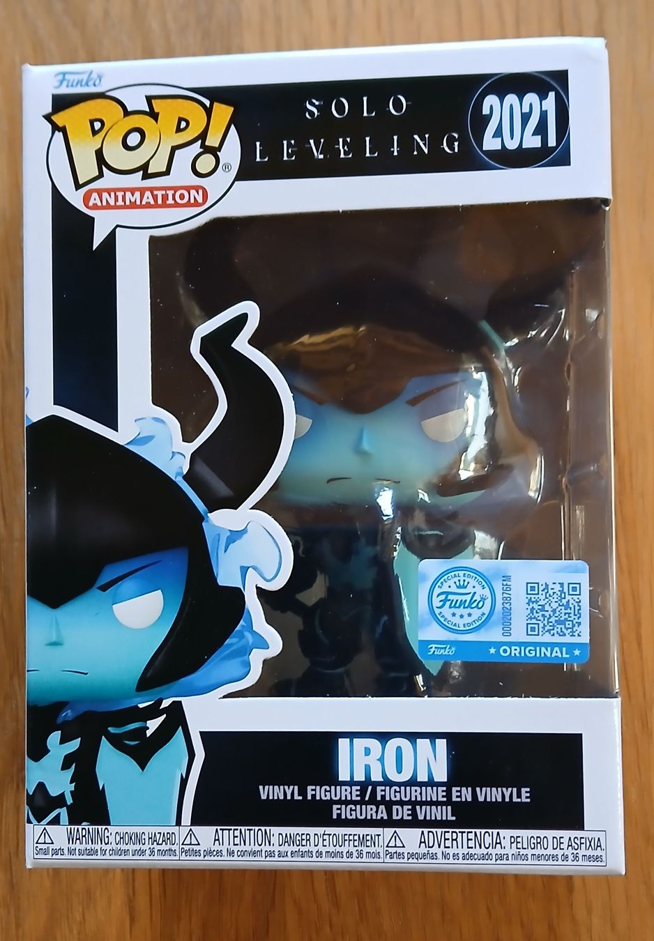 Funko Statuette: Funko Pop Iron Solo Leveling 2021 – Nuovo e nell'imballaggio originale da Le Sentier venduto da Funko-Pop-1979