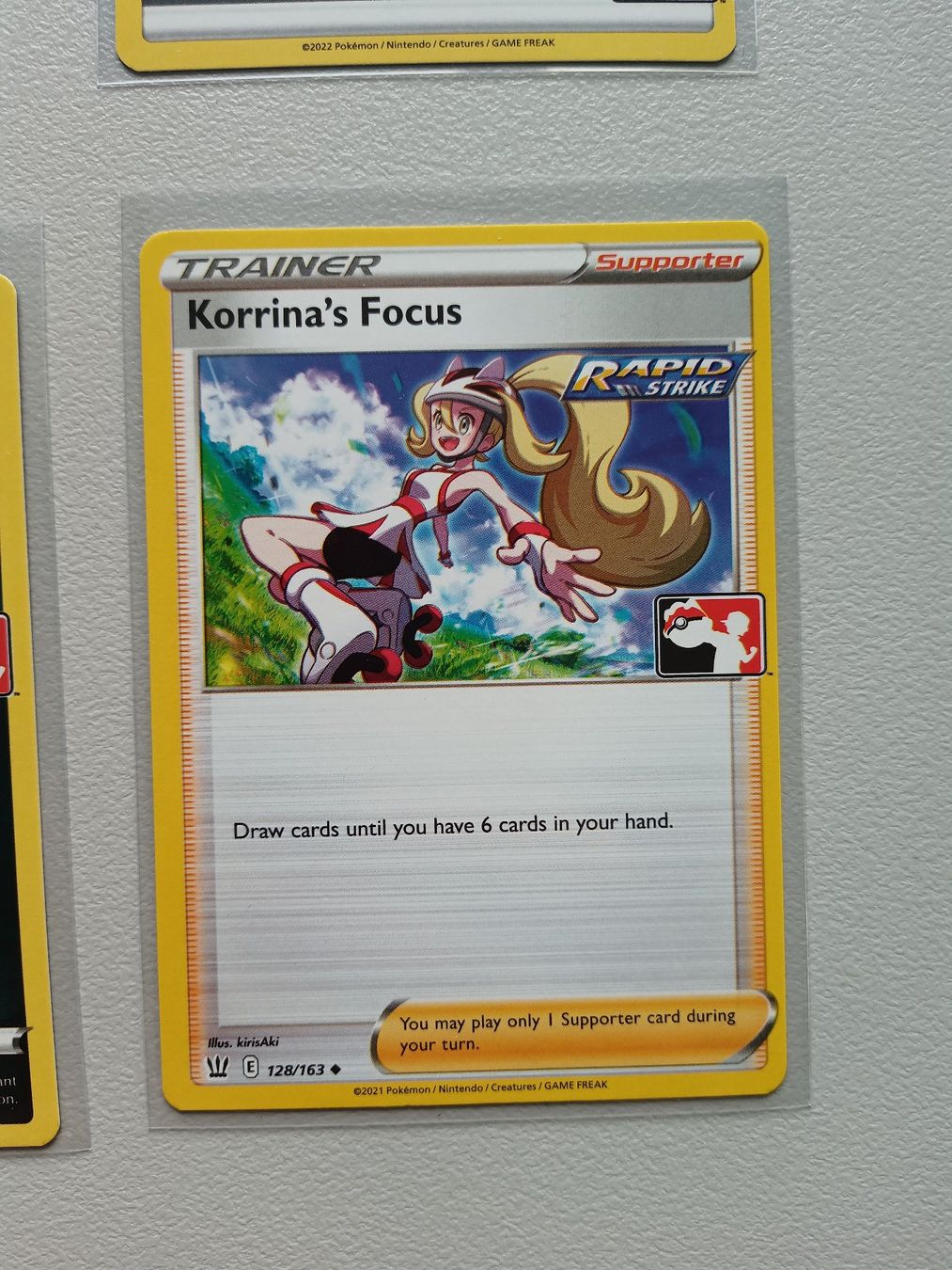 Pokémon Carte collezionabili: Corinnas Focus - Pokemon TCG Prize Pack Stamp Stempel – Usato da Altstätten SG venduto da GGsGameshop