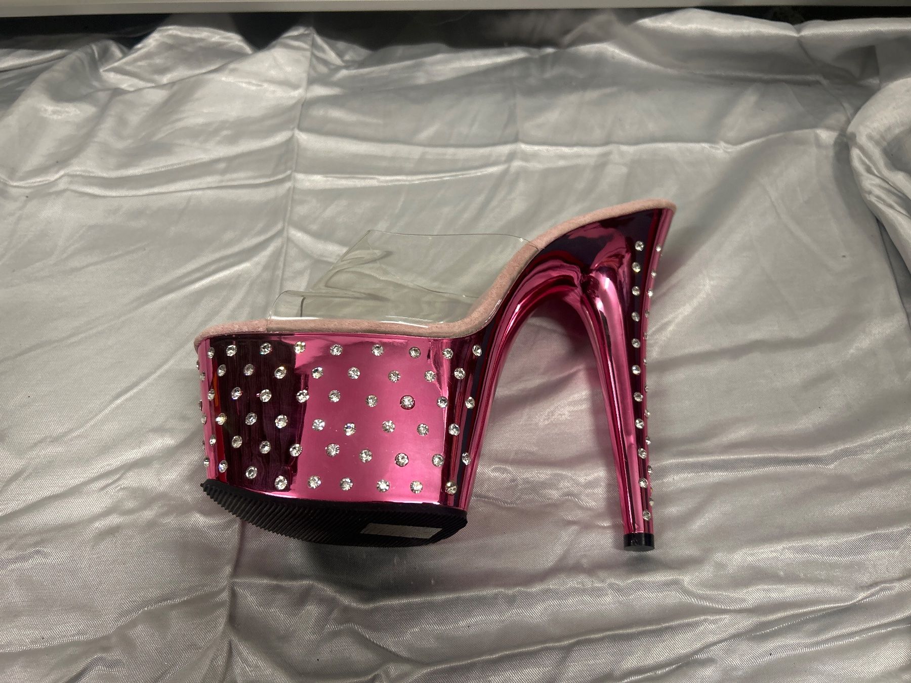 Scarpe da donna: Pleaser Platform Plateau Heels Pink Gr 40 Neu – Nuovo e nell'imballaggio originale da Regensdorf venduto da Spyke55 1