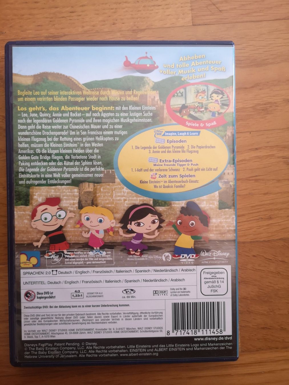 Alle DVDs: DVD Kleine Einstein, D, F, I, S, N, A – Gebraucht aus Biel/Bienne von Milly13 1
