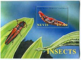 Block "Insekten". Nevis.