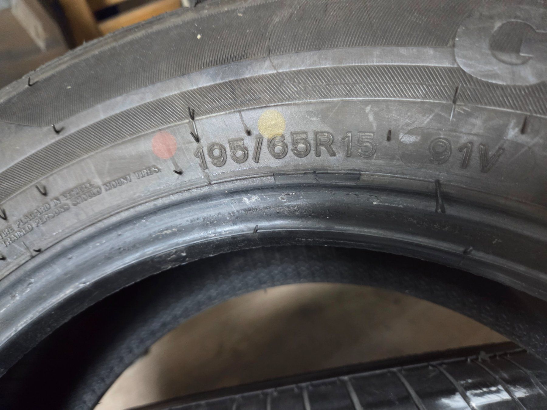 Pneus & Kompletträder: 195 / 65 R 15  91V – Gebraucht aus Fischbach-Göslikon von Emanuel.Bardhi 5