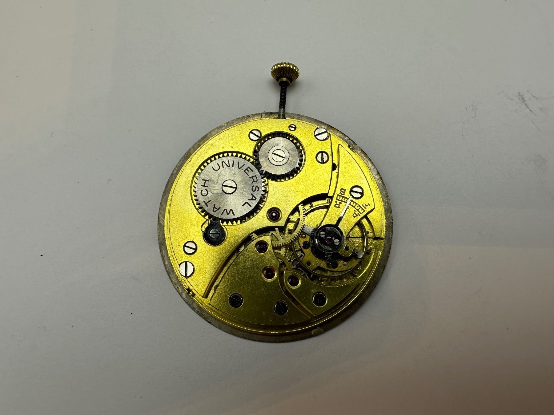 Universal Genève Uhren: Universal Watch Prima Taschenuhr Werk – Gebraucht aus Brüttisellen von AlphaOmega05 1
