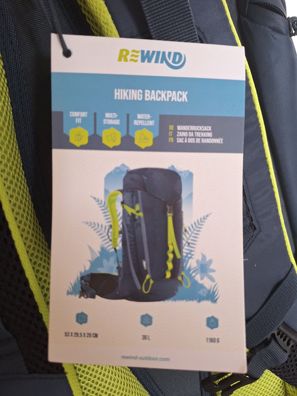 Top Wanderrucksack 30L von Rewind, Neu! (Neu (gemss Beschreibung)) in  Zrich fr CHF 29  mit Lieferung auf Ricardo kaufen