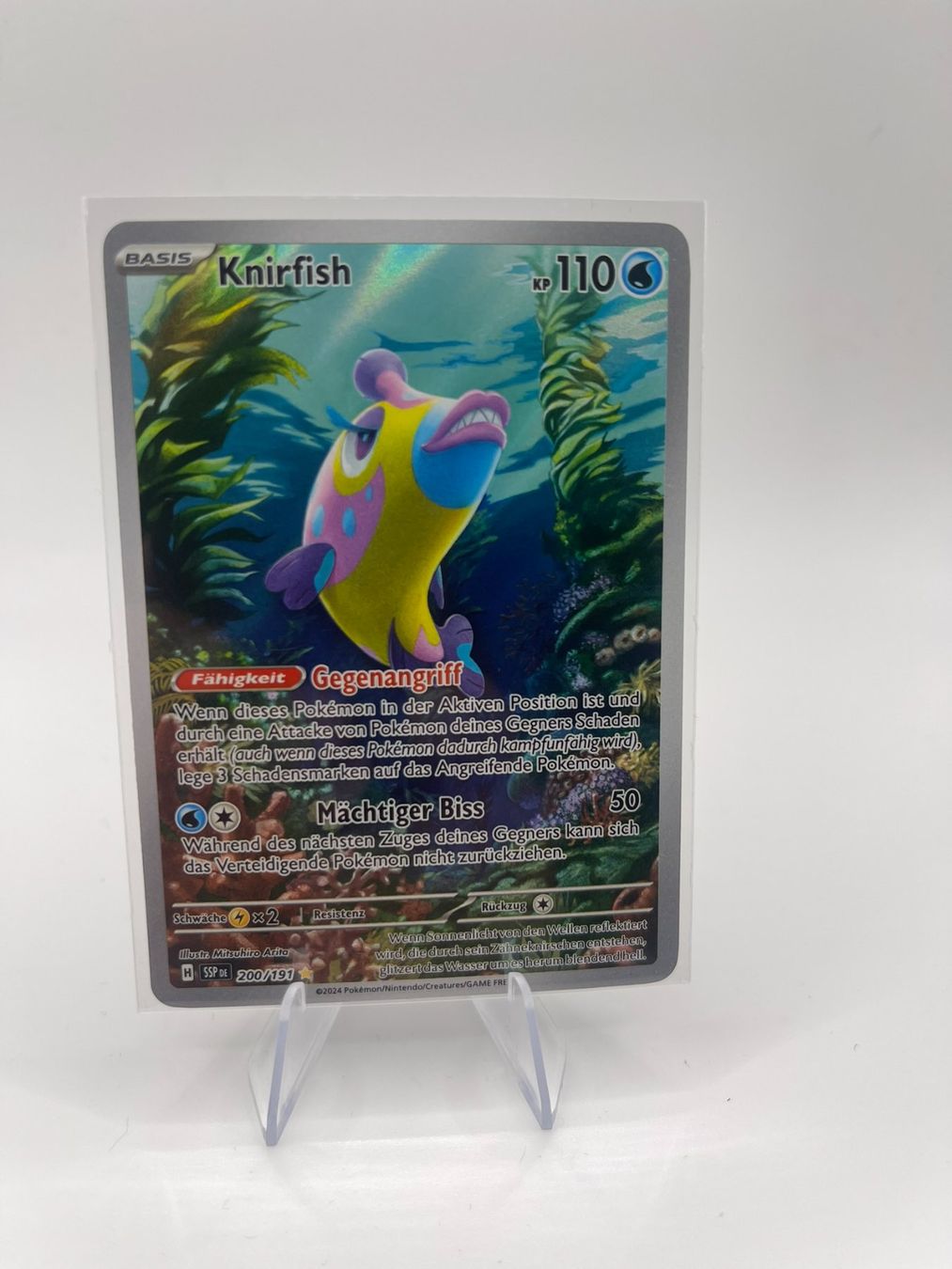 Pokémon Carte collezionabili: Pokemon: Knirfish 200/191 – Usato da Märstetten venduto da AlienNova
