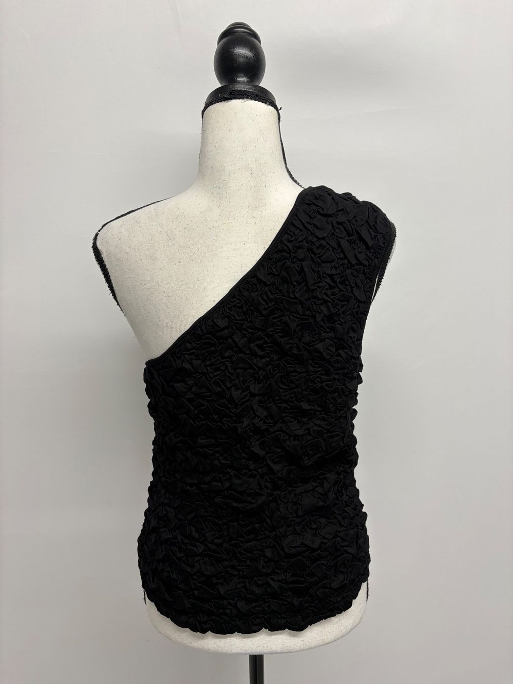 Cos Top: COS Schwarzes Top Grösse M One-Shoulder Baumwolle – Nuovo (secondo la descrizione) da Regensdorf venduto da secondchancefashion 4