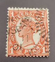 Australische Staaten - Queensland alte briefmarke