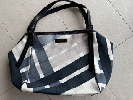 BURBERRY NOVA CHECK CNQINCHOQIN CANVAS HAND TASCHE