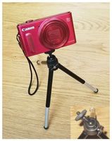 leichtes Mini-Stativ für Foto-Kameras ( Alu. und Kunststoff)