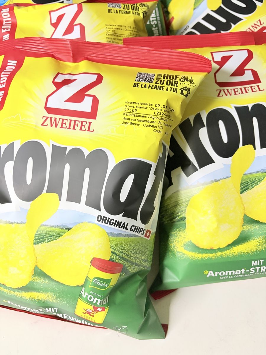 Zweifel Chips Aromat Original – Grosser Vorrat zu verkaufen! (Neu und ...