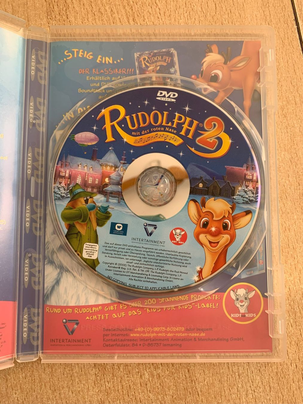 Tutti i DVDs: DVD Rudolph mit der roten Nase 2 – Usato da Reinach BL venduto da con_ync2 2