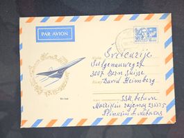 CL25 Enveloppe + Timbre Russie 1972