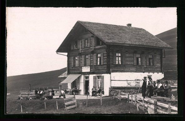 Cartoline postali: Adelboden-Lenk, Berghotel Hahnenmoos-Pas – Usato da Berlin venduto da bartko-reher