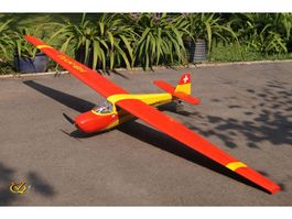 Segelflieger Motorspatz V2 - SWISS, 2520mm, ARF, VQ-Models