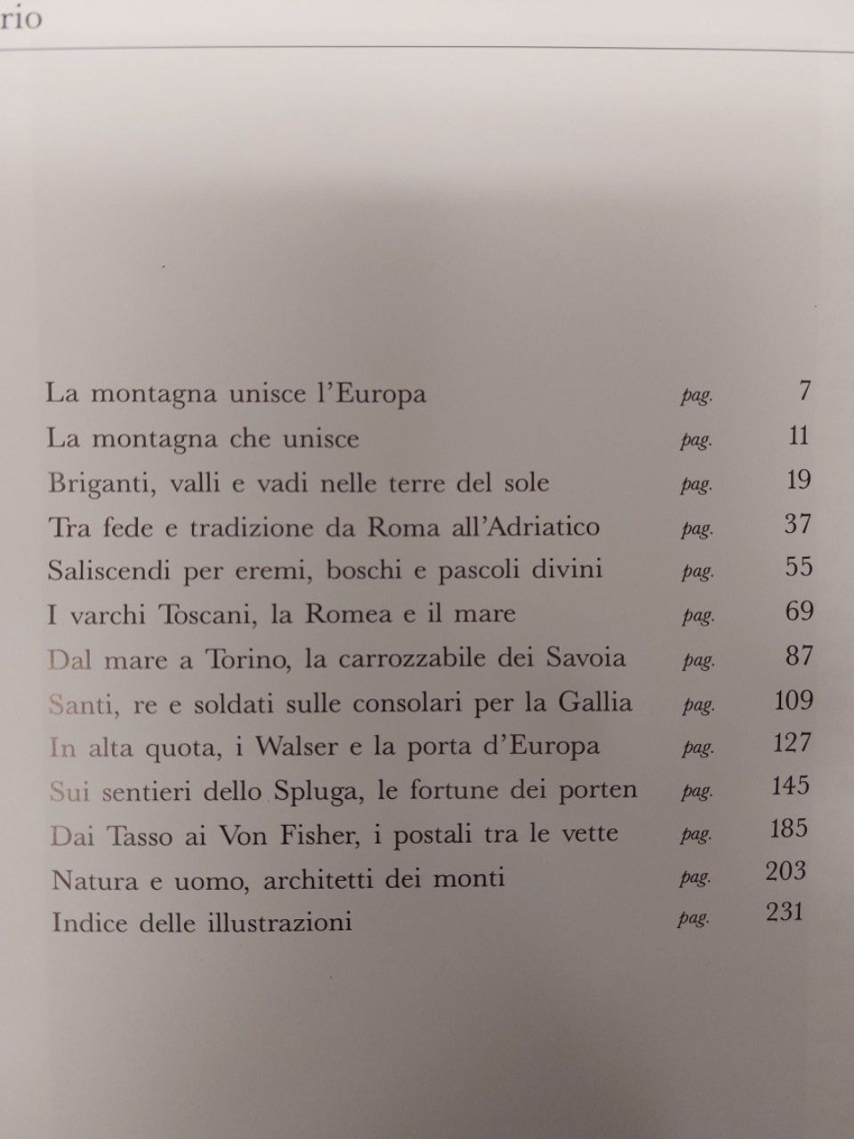 Libri: LA MONTAGNA CHE UNISCE. – Usato da Pambio Noranco venduto da Pol69 2