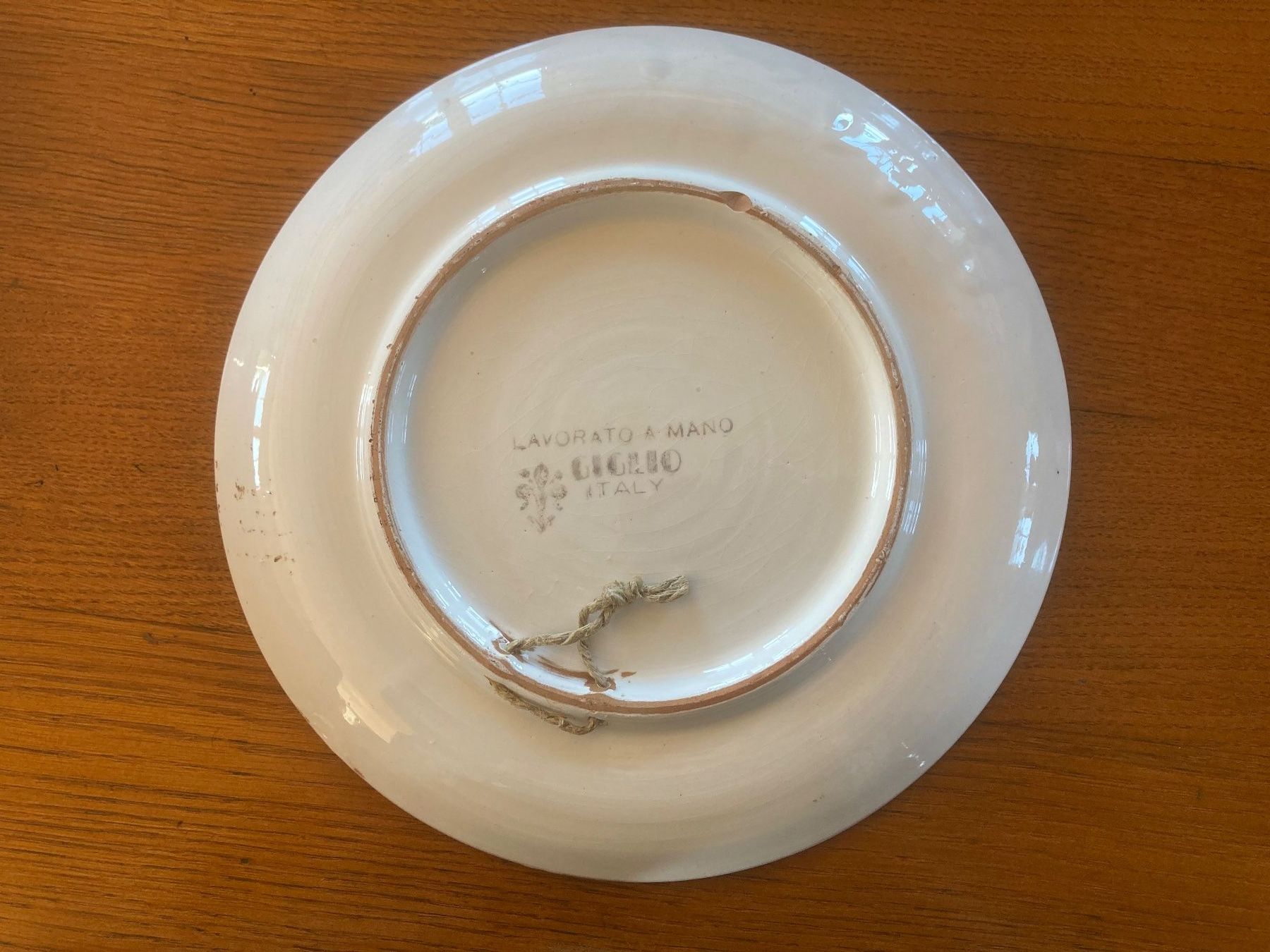 Assiettes: Handgemaltes  Teller – D'occasion à Lovens par Traktor69 1