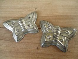 Antike kleine Backformen Förmli Schmetterling