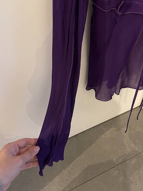 Camicette: Camicia Rat & Boa viola – Usato da Canobbio venduto da Gio-desi 1
