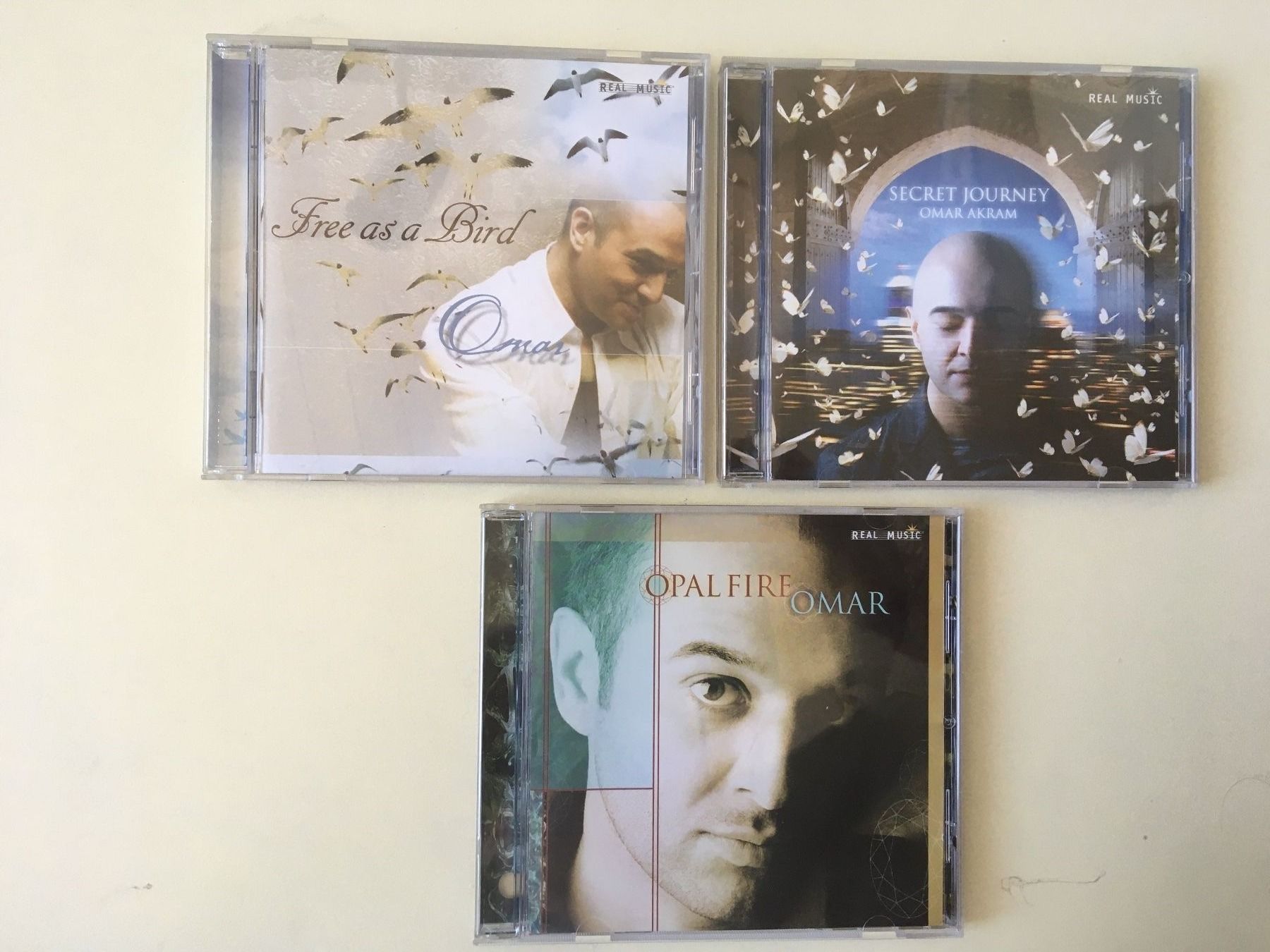 CDs: Omar Akram 3 CD-Sammlung New Age Piano – Gebraucht aus Rüti ZH von Ochello