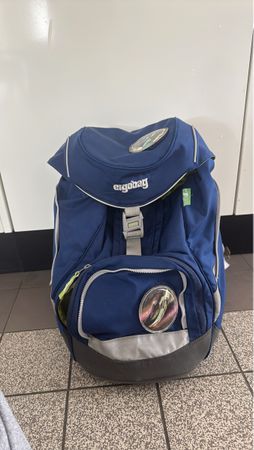 Schulrucksack Ergobag blau gebraucht Jungs 