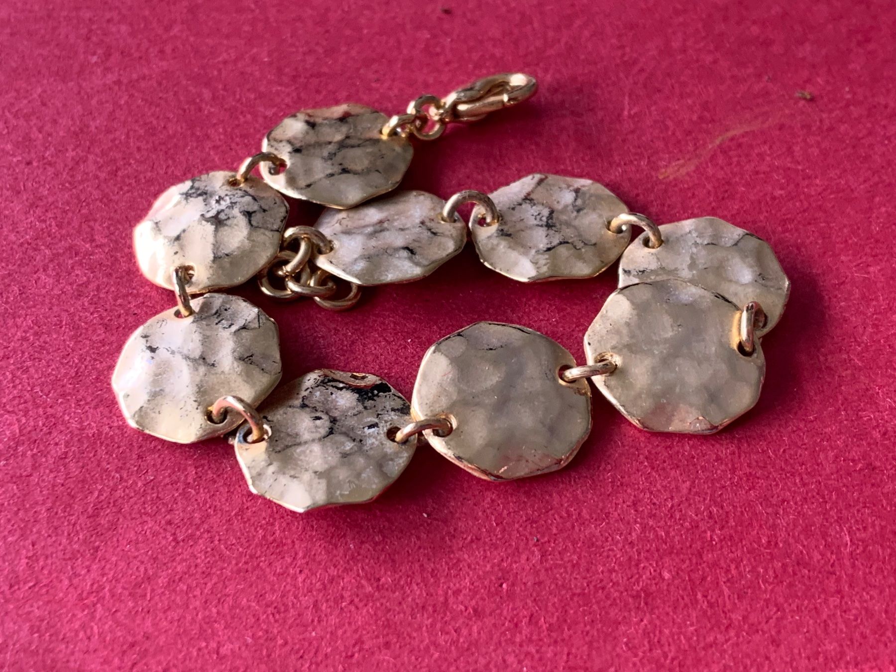 Bracciali & Braccialetti: armband goldig patiniert organisch – Usato da Laufen venduto da Bellebellezza