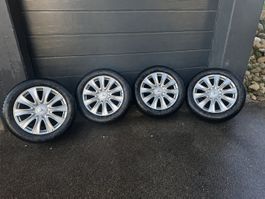 4xOriginal Mercedes Alufelgen 18" mit Winterreifen245/50 R18