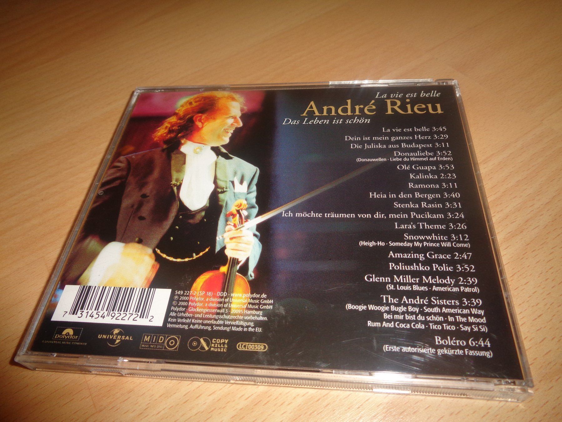 CD: André Rieu - La vie est belle CD – Usato da Olten venduto da Disc-Ausverkauf 1
