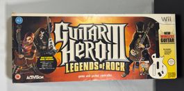 Manette Guitar Hero Les Paul Gibson pour Nintendo Wii