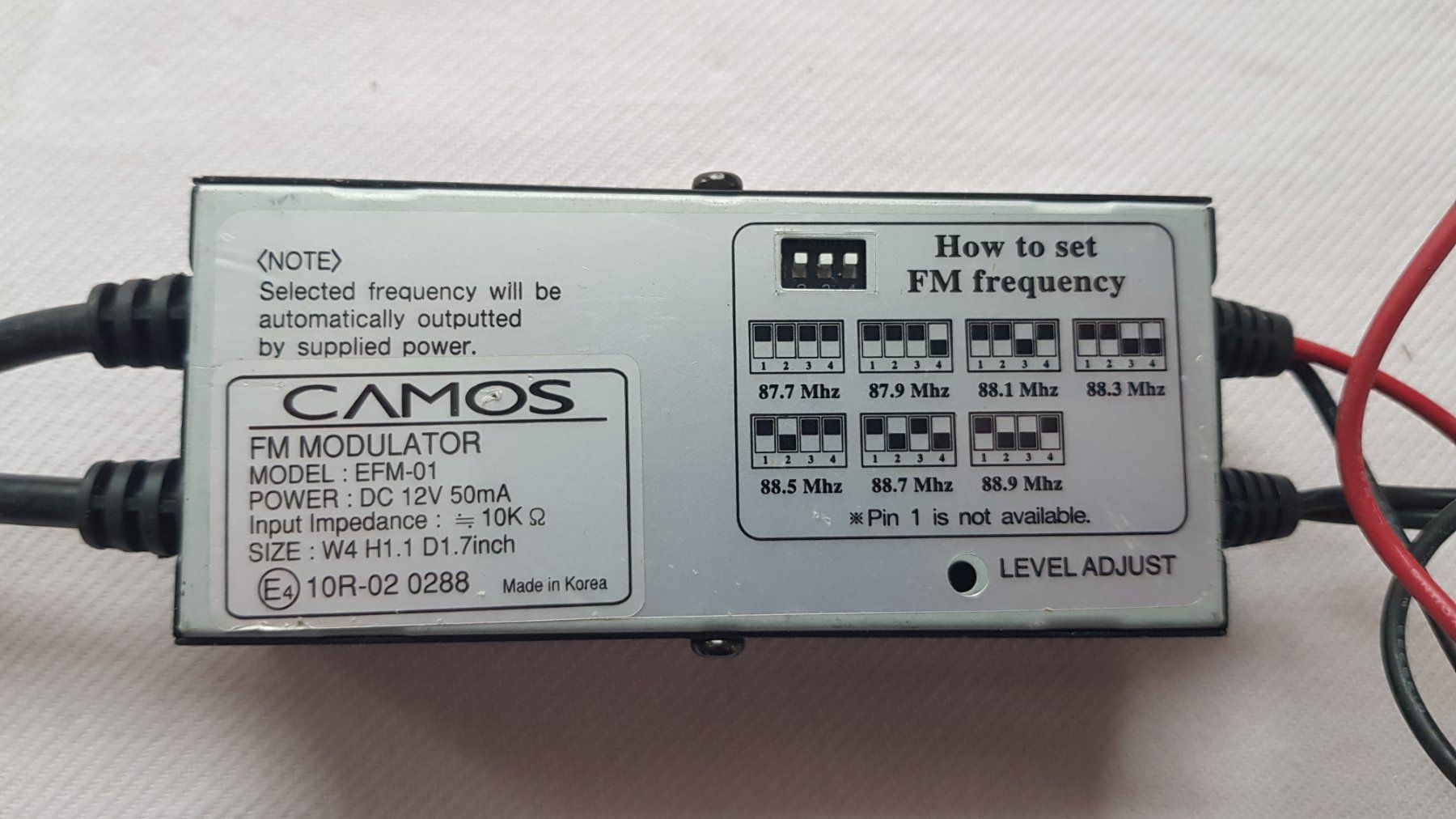 Radio: FM Stereo Modulator EFM-01, Multi-Channel PLL Synthesizer – Usato da Näfels venduto da BonFra 1