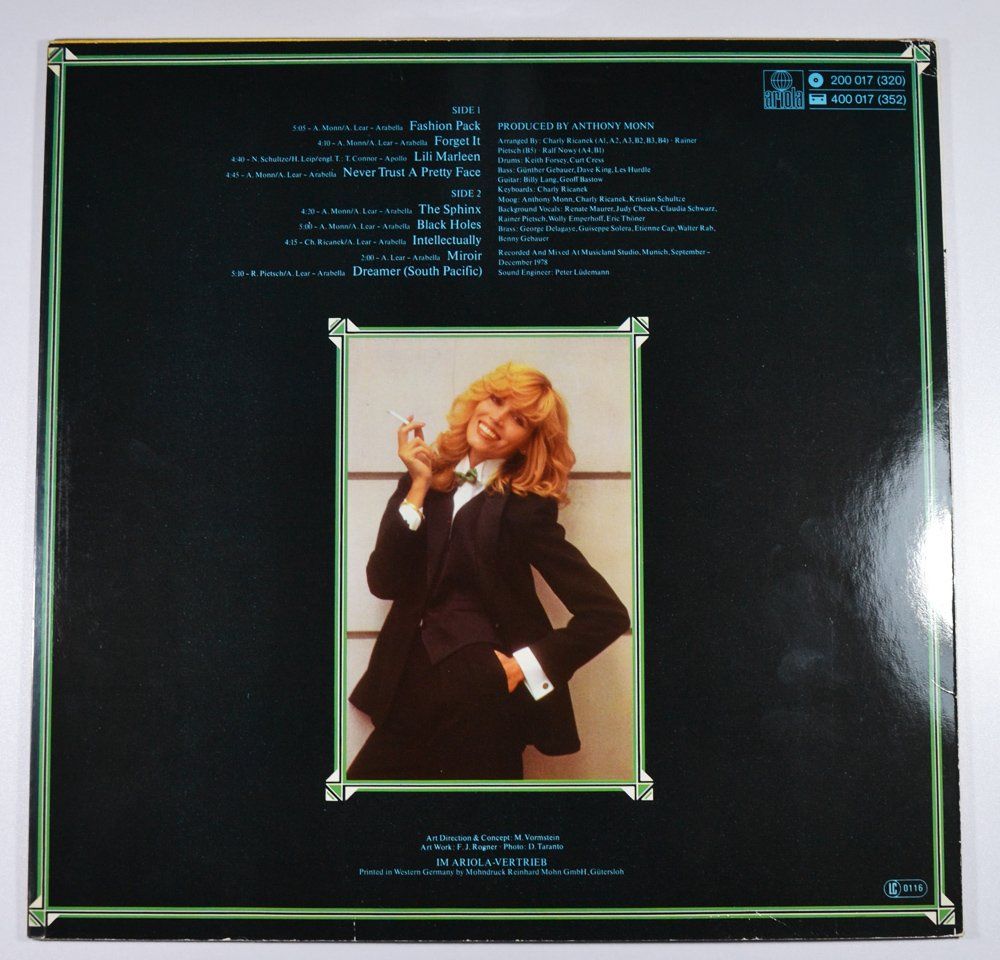 Schallplatten: LP: AMANDA LEAR - Never Trust A Pretty Face – Gebraucht aus Frenkendorf von  1