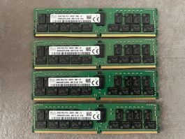 4x 32GB SK hynix RAM DDR4 PC4-2933Y HMA84GR7CJR4N