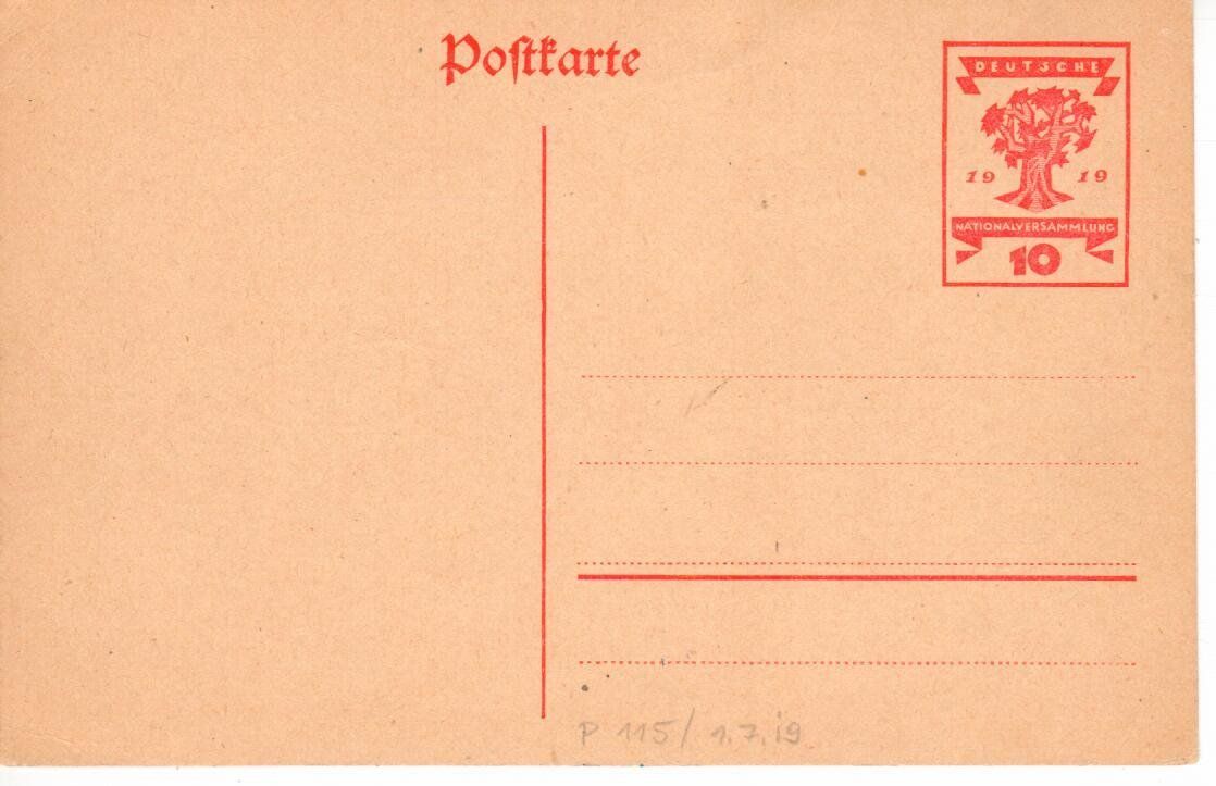 Tous les timbres: PK, Deutschland – D'occasion à Wolhusen par Curver9