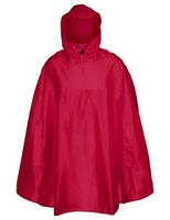 PVC Wasserdichte Poncho fahrrad velo regenmantel rot
