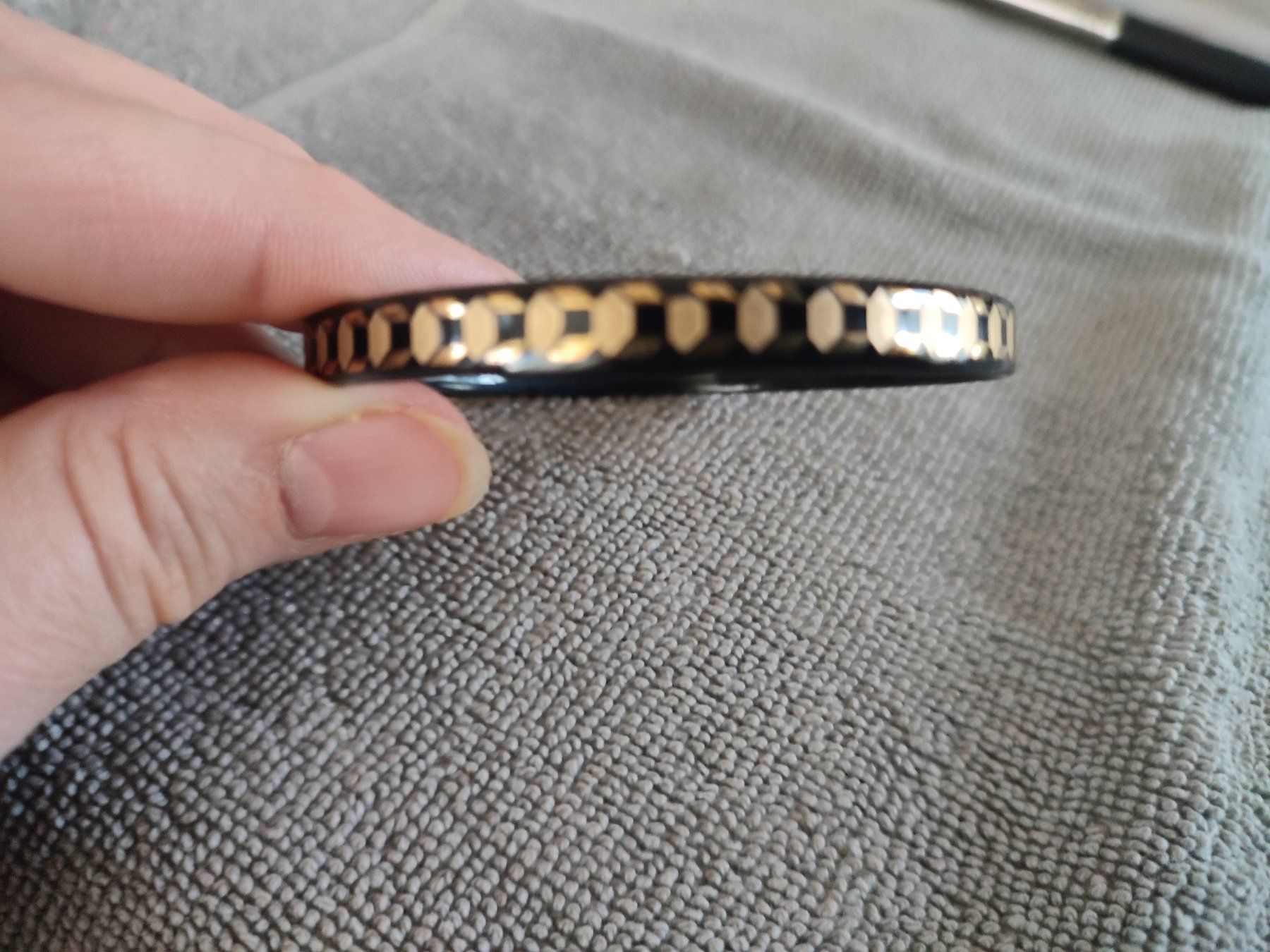 Bracciali & Braccialetti: 2 elegante Emailarmreife – Usato da Winterthur venduto da Priscatg 2