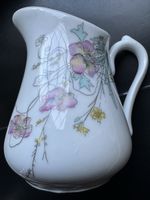 Limoges France Porzellan Krug / Cremier Mohn Dekor