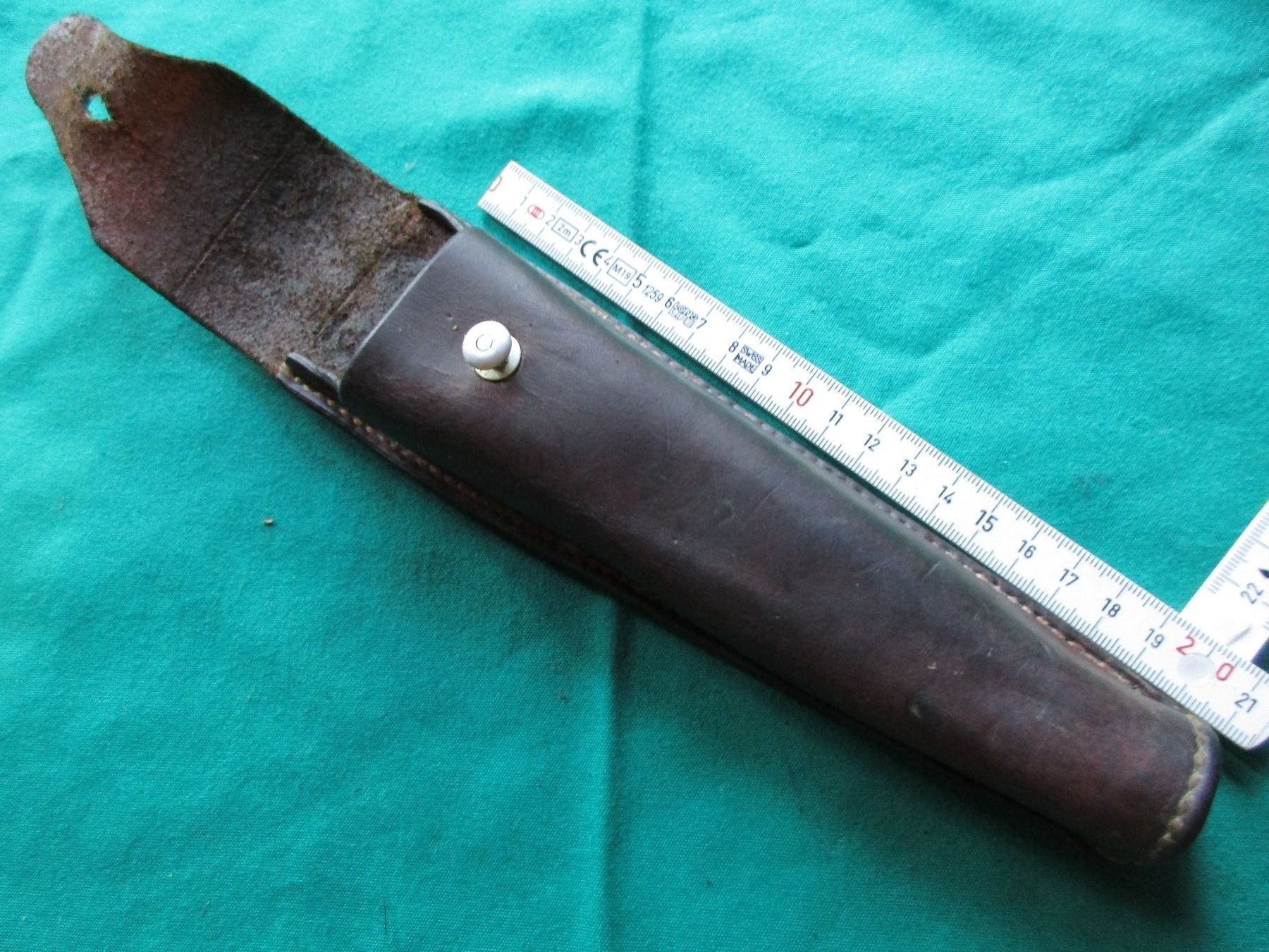 Schweizer Armee Ausrüstung & Ersatzteile: Futteral zu Schiessbecher K31, 1945 – Gebraucht aus Bowil von  5