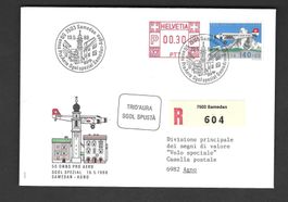 Swissair Einschreiben