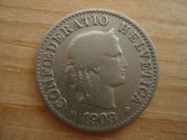 (S1) 5 Rappen 1903