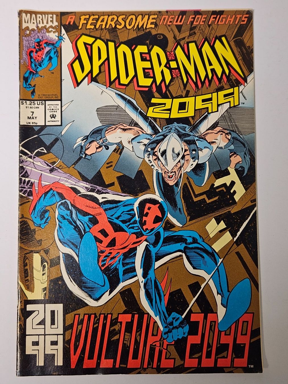 Comics: Spider-Man 2099 / Spiderman Marvel 1993 Nr. 7 / #WT18 – Gebraucht aus Oberdorf BL von BaldenEagle