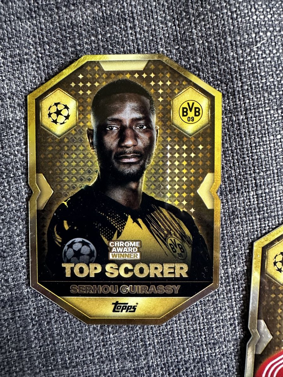 Topps Carte collezionabili: Serhou Guirassy Chrome Award winner – Nuovo (secondo la descrizione) da Stein AR venduto da uel_mh8j