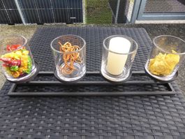 Glas-Deko-Set