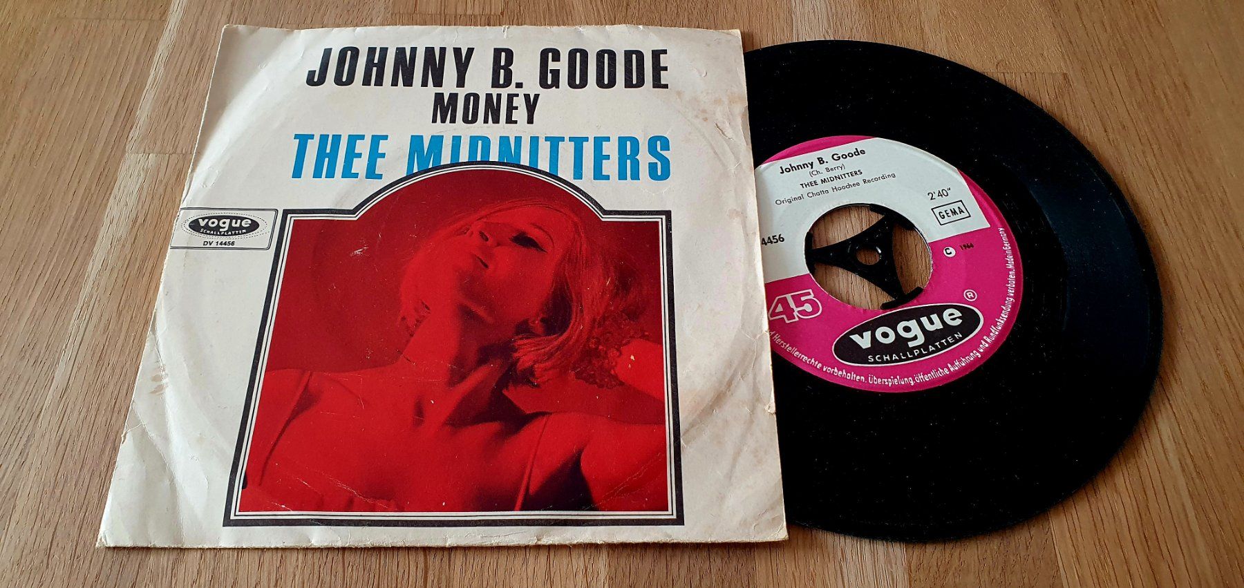 Dischi in vinile: THEE MIDNITTERS, Johnny B. Goode, Si, TOP! – Usato da Kreuzlingen venduto da Cdschlumpf 2