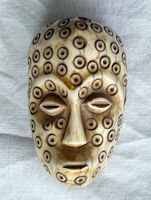 Rarität wunderschöne alte Lega Passport Maske Kongo H 6,8 cm