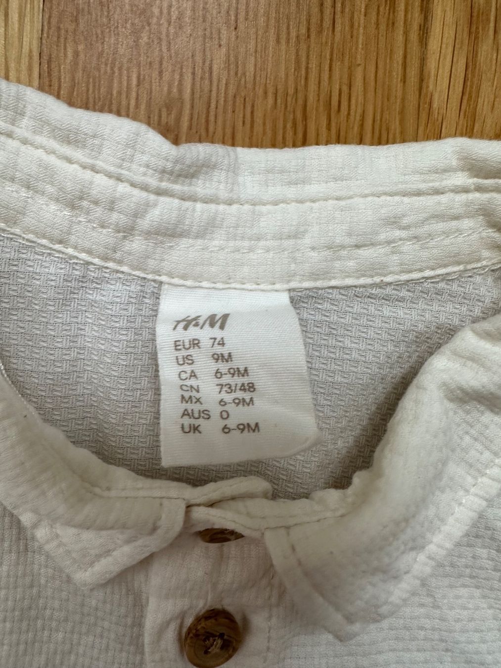 H&M Chemises, Tops & T-shirts: Hemd H&M Gr.74 – Neuf (Voir description) à Unterägeri par StefanGekko 3
