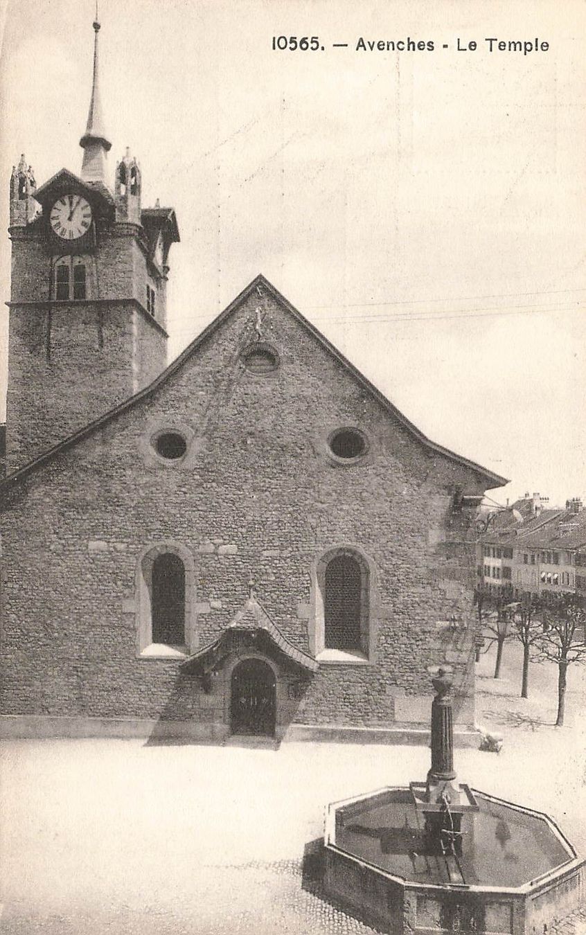 Cartoline postali: Avenches le temple – Usato da Biasca venduto da Blenio71